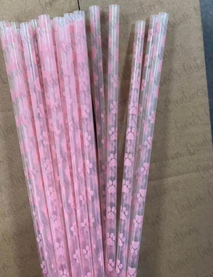 Pink Clear Paw