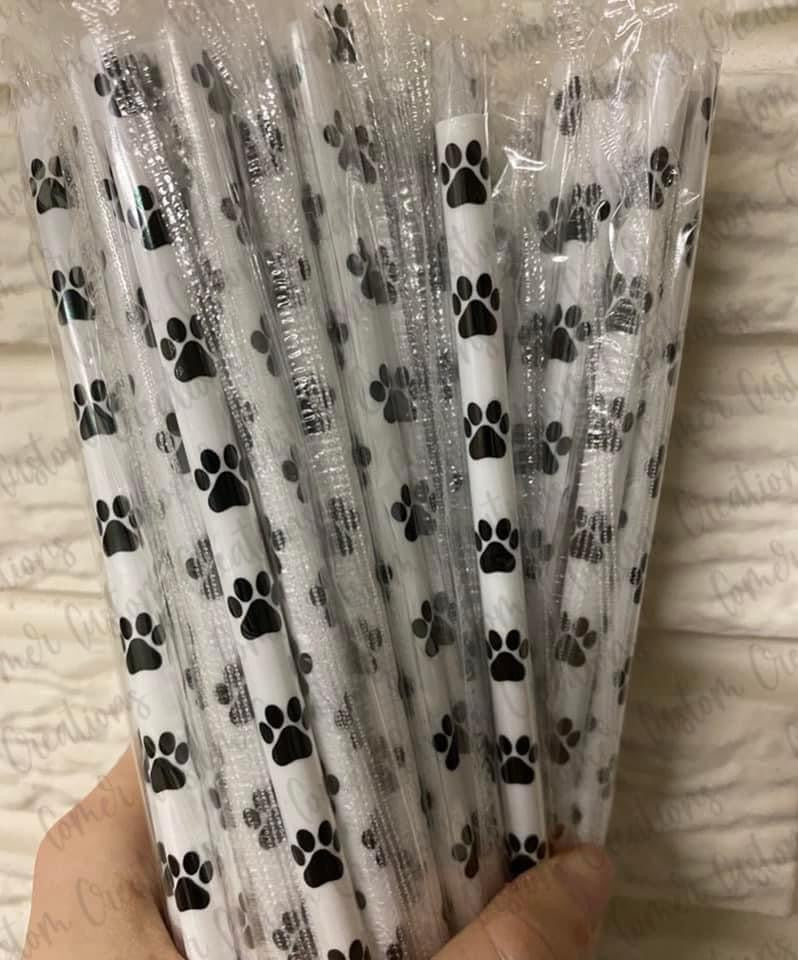 Black Paw Print