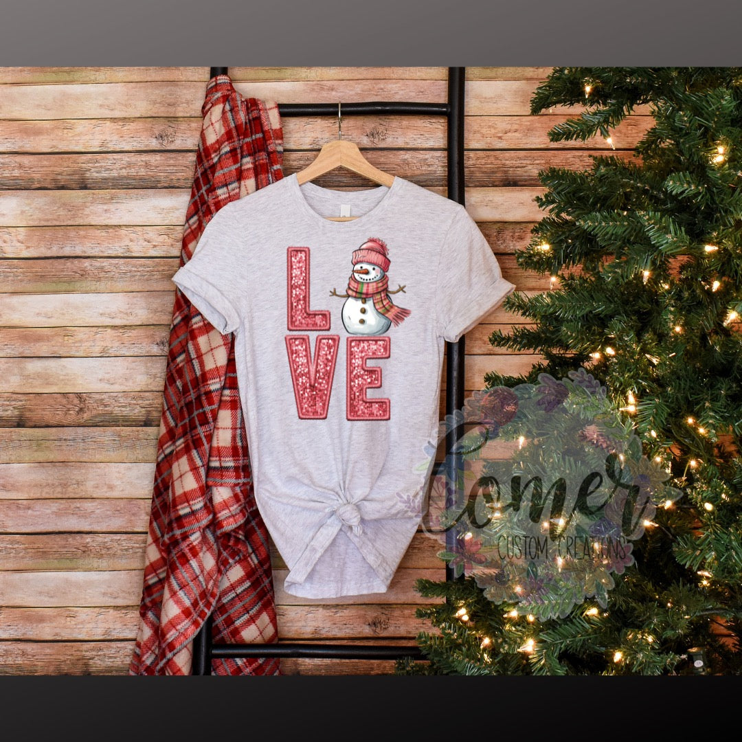 Love Snowman