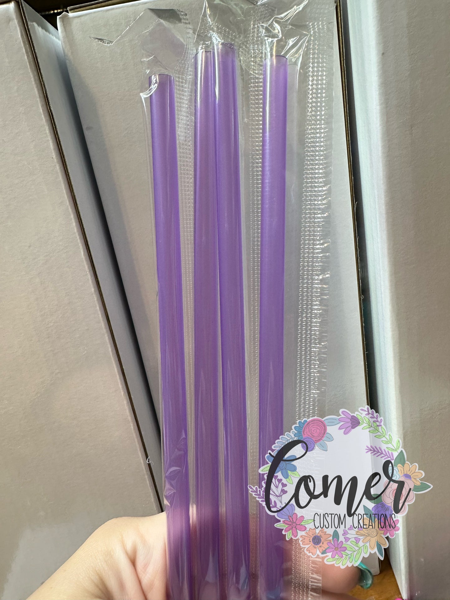 Purple Straw