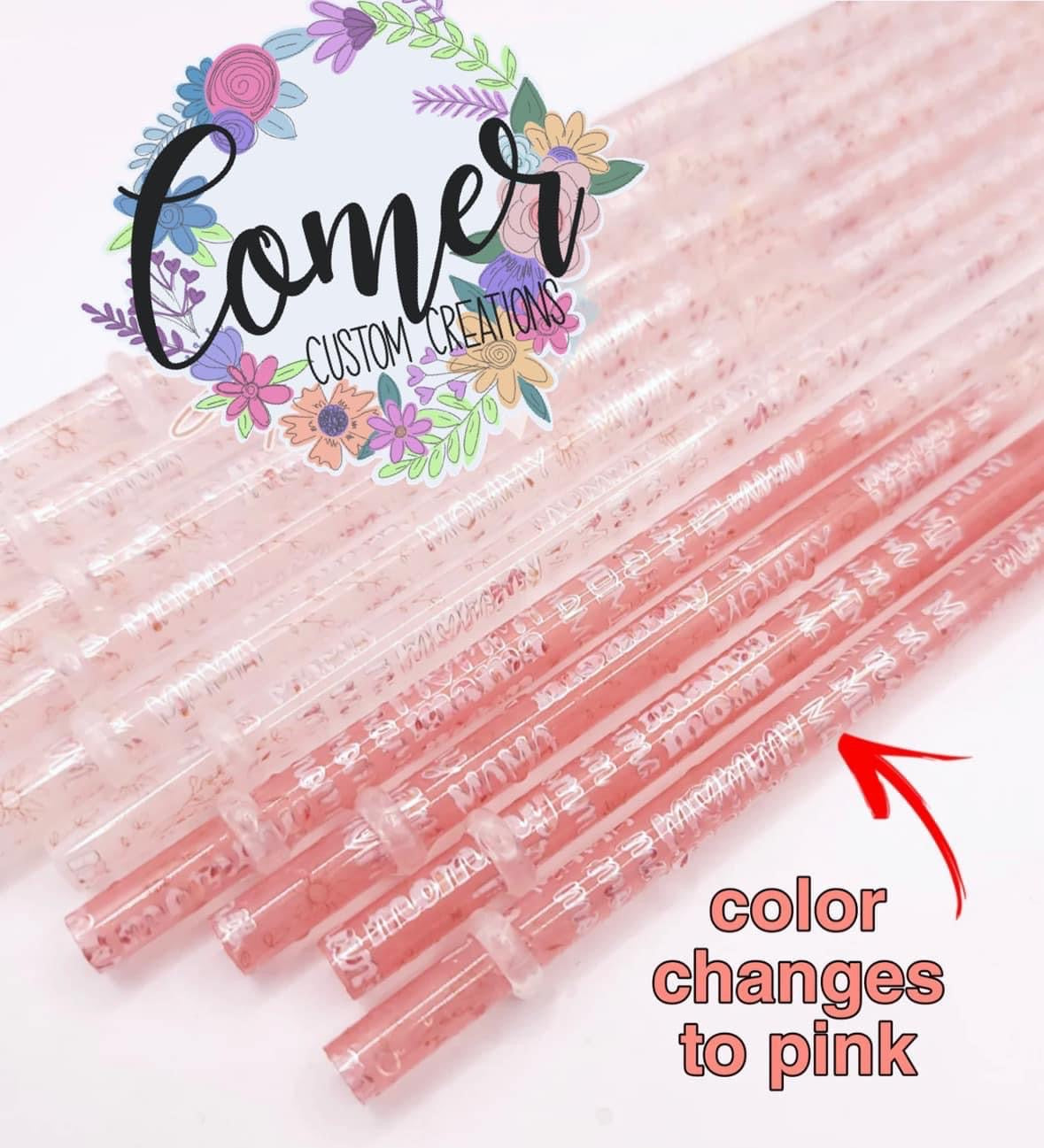 Mama Color Changing Straw