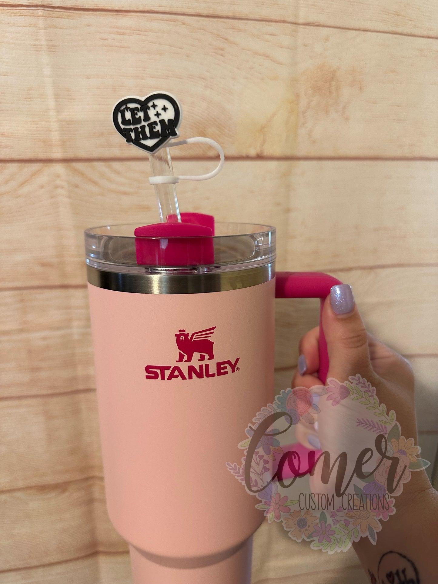 Let Them 40 Oz Straw Topper