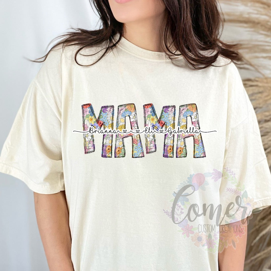 Flowers Mothers Day Shirt