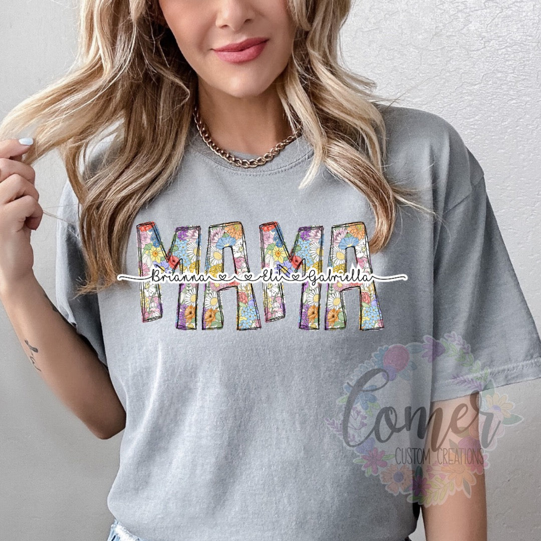 Flowers Mothers Day Shirt