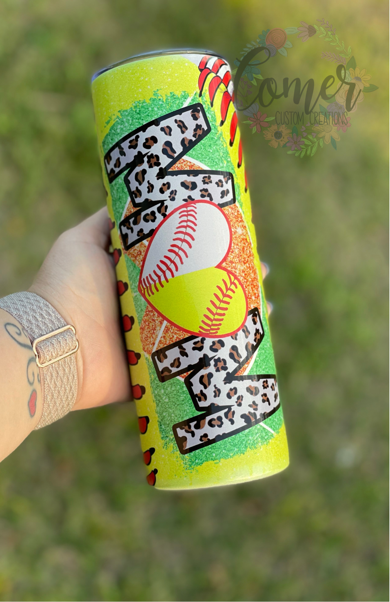 Motherhood is a walk in the park #boymom Tumbler – Comer Custom