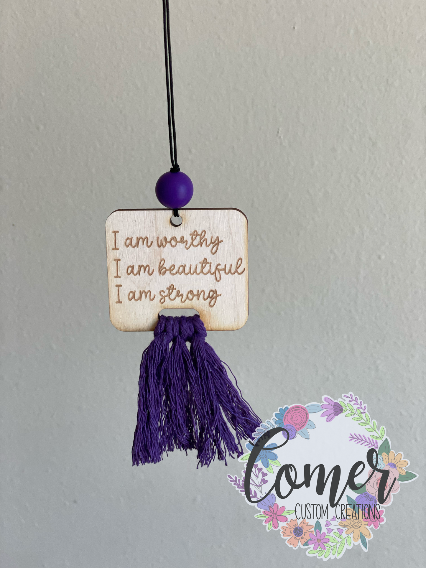 Affirmation Rearview Mirror Hanger