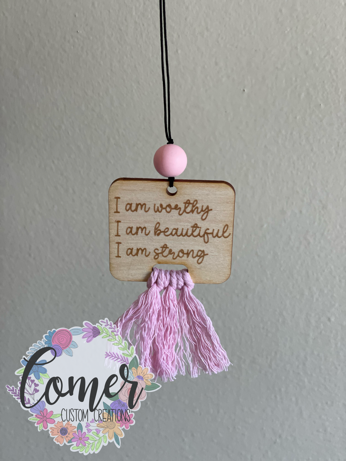 Affirmation Rearview Mirror Hanger
