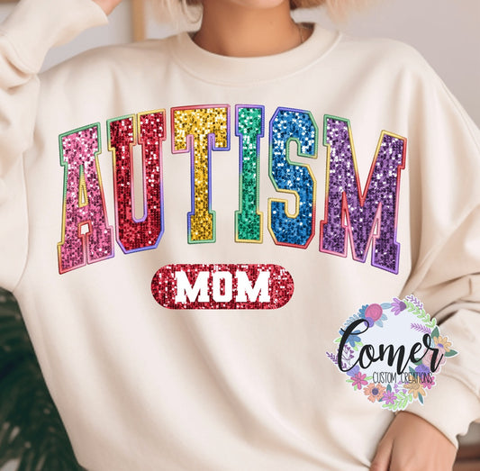 Autism Mom Glitter