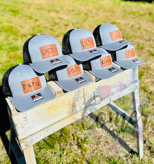 Custom Handwritten Patch Hat (PLEASE READ FULL DESCRIPTION)