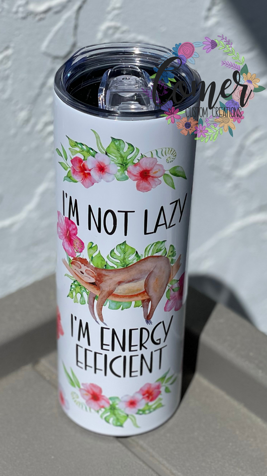 Sloth Energy Tumbler