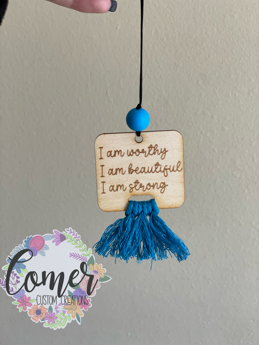 Affirmation Rearview Mirror Hanger