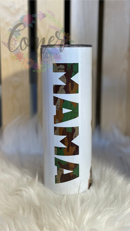 MAMA CAMO Tumbler